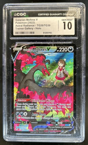 Galarian Moltres V — Astral Radiance Trainer Gallery