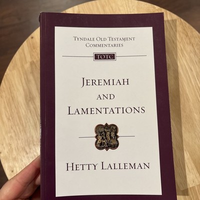 TOTC Jeremiah & Lamentations By Hetty Lalleman PB