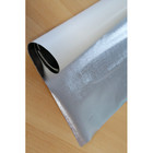 Telo ricambio oscurante finestre camper - crema/argento - Altezza 70cm - a metro