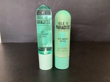 LOT #15 ISLE OF PARADISE Self Tanning Butter & Medium Self Tanning Oil Mist NWOB