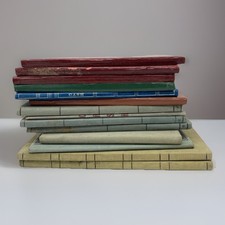 Vtg Lot 14 Handwritten Household Home Expense Budget Ledger Journals 1944-1991
