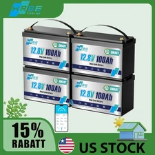 12V 100Ah 200Ah 300Ah 400Ah Lithium LiFePO4 Battery 24V / 36V / 48V For RV Home