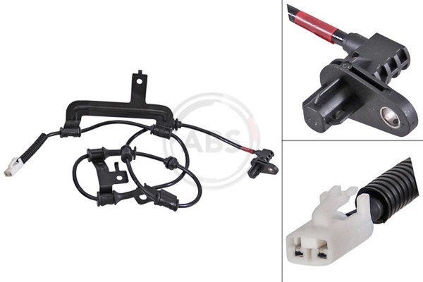 A.B.S. ABS Sensor Raddrehzahl 31839 FüR Hyundai KIA YN Venga Ix20 JC Crdi LPG-image