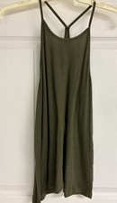 Women s Old Navy ribbed Tank Top, Olive Green, Size Small