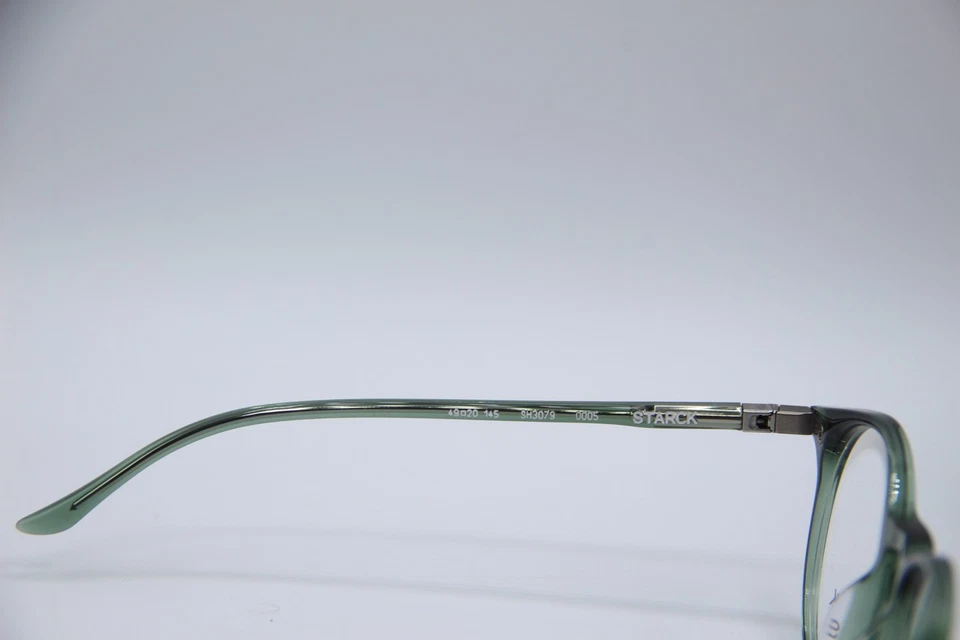 НОВЫЙ STARCK EYES SH 3079 0005 КРИСТАЛЛ ЗЕЛЕНЫЙ ПОДЛИННЫЙ ОЧКИ С ЧЕХЛОМ 49-20 - Изображение 3 из 4