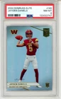 2024 Donruss Elite #165 Jayden Daniels RC Rookie /999 PSA 8 NM-MT (EN)