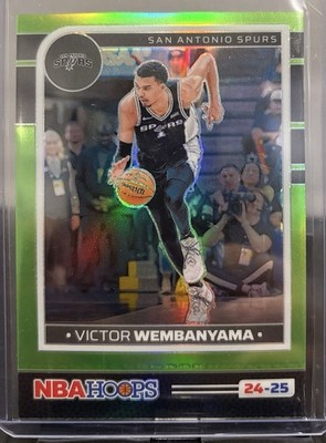 Panini NBA Hoops 2024-25 Victor Wembanyama Lime Green (138/149)