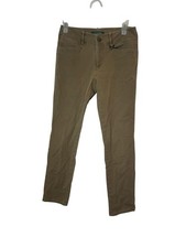 Lauren Ralph Lauren Pants Womens 2 Brown Khaki Slim Straight Ankle Stretch Chino
