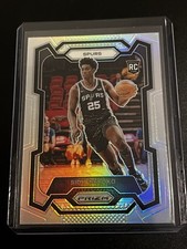 2023-24 Panini Prizm Silver/Holo Rookie Card #173 Sidy Cissoko. rookie card picture