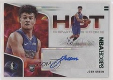 2020-21 Panini NBA Hoops Hot Signatures Rookies Josh Green #HR-JGR Auto 0v1