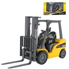 Warehouse Truck Vehicle - Heavy Metal Forklift Construction Toys for - 1:50 S...