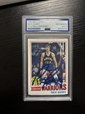 Rick Barry Signed Card PSA/dna Certified Authentic