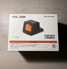 Holosun EPS-GR-MRS Multi-Reticle 2 MOA Dot &32 MOA Circle Green Dot Reflex Sight