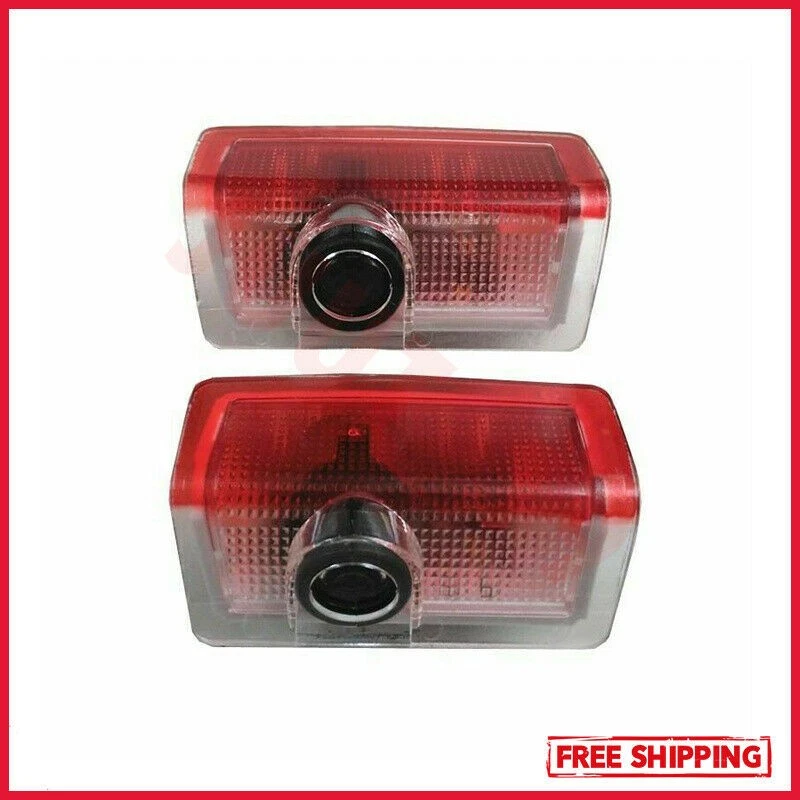 2x Luz láser de cortesía LED de puerta HD para Mercedes-Benz Clase E Clase A Clase B Foto 4 de 4