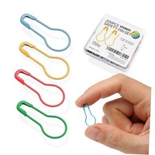 Stitch Markers, 200pcs Crochet Markers, 0.85" Metal Bulb Safety Pins, 25