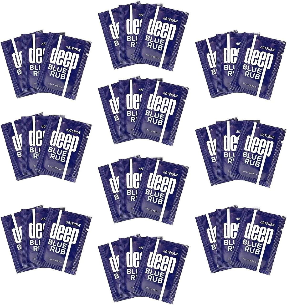 Natural Pain Relief - doTERRA Deep Blue Rub, 30 Samples for On-the