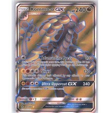 Kommo-o GX (Full Art) 141/145 Holo Ultra Rare Guardians Rising Pokemon HP on eBay