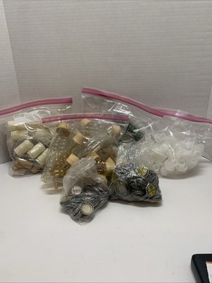 Vintage Wine Or Beer Making Tools And Accessories Caps