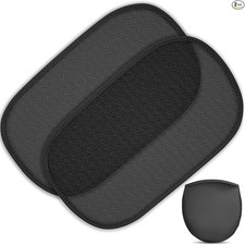 Car Window Shades 20"x12" - 2 Pack Sun Shade Blocker, Mesh Window Sunshade Gla