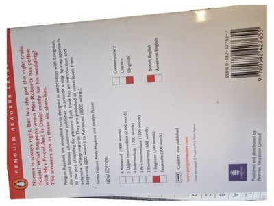 Norma is always right Penguin Readers Level 1 Englisch lernen Buch Anfänger