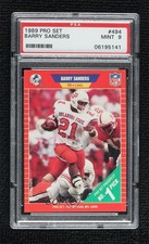 1989 Pro Set Barry Sanders #494 PSA 9 MINT HOF 0a4b