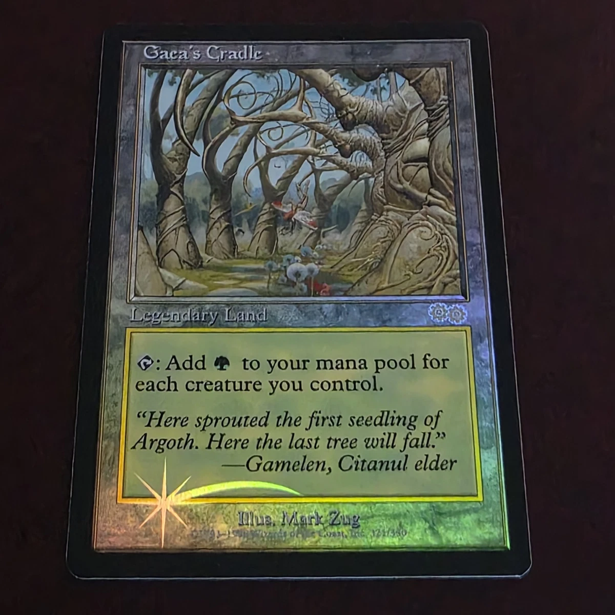 Gaea's Cradle Magic: The Gathering Individual Trading Card Games