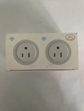 Deco Gear 2 Pack Wi-Fi Smart Plugs (Compatible with Amazon Alexa & Google Home)