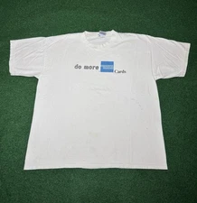 Vintage 90s Amarican Express Amex Do More Corporate Promo XL T Shirt 
