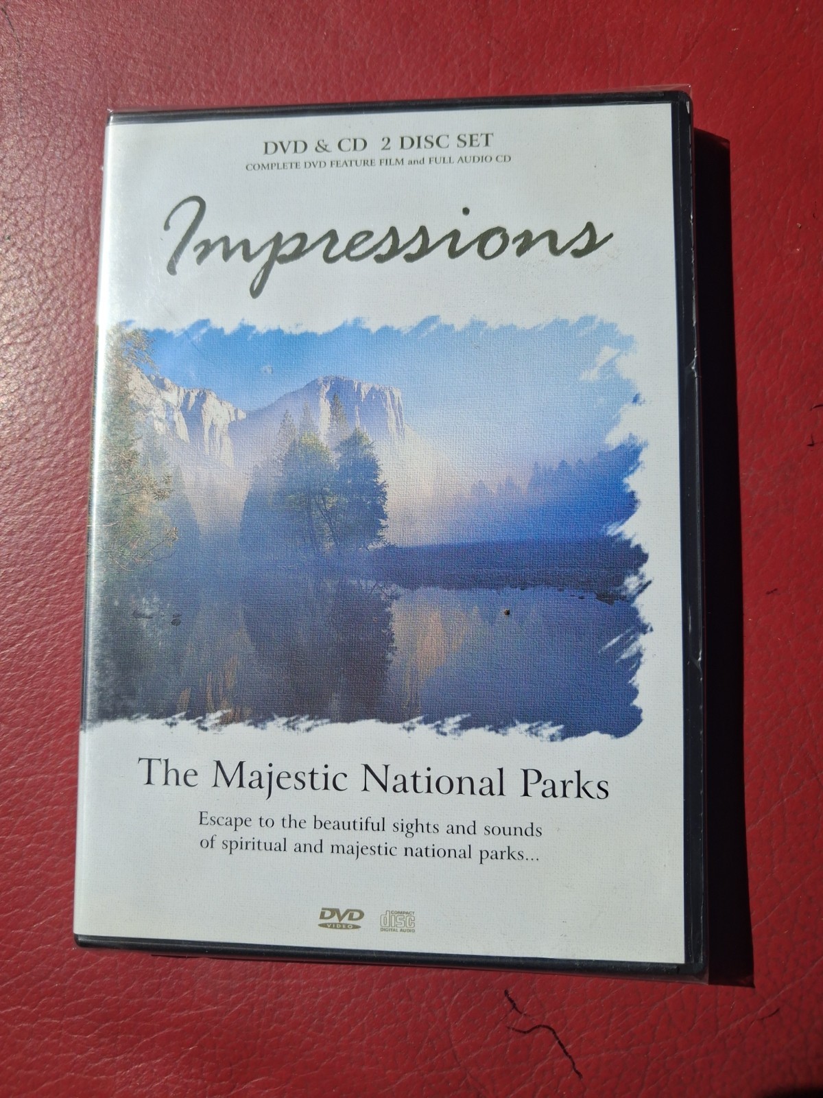IMPRESSIONS THE MAJESTIC NATIONAL PARKS DVD & CD NEW SEALED + FREE POST (106)