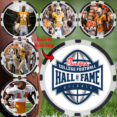 Eric Berry Tennessee College Football Hall of Fame Chips (5)