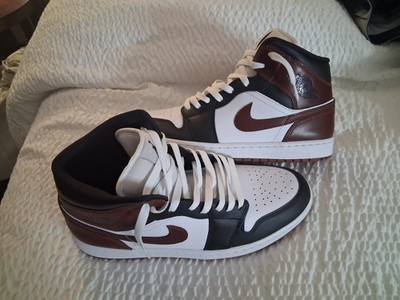 NIB Men Nike Air Jordan 1 Mid SE HF3216-102 Dark Pony NIKE AIR JORDAN 1 MID SE RETRO BASKETBALL SHOES SIZE 11.5  main image 4