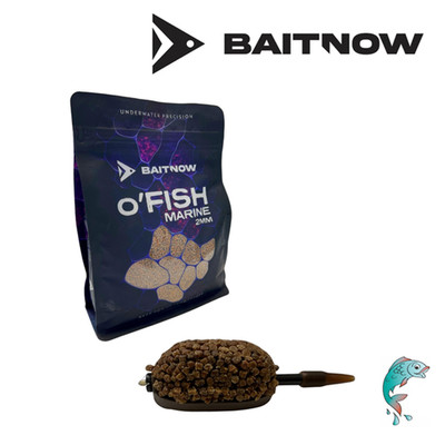 Bait Now Method Feeder Pellet O'Fish Marine 2mm 800g
