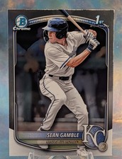 2025 Bowman Draft SEAN GAMBLE # BCD-178 REFRACTOR