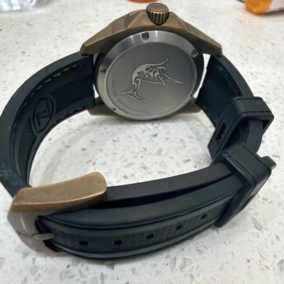 Zelos Swordfish esfera de meteorito de bronce 42 mm. Reloj usado muy rebajado Foto 3 de 4