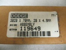 Dodge Baldor 3020 x 70 mm Taper Lock Bushing Size 20 x 4.9 mm NEW T363