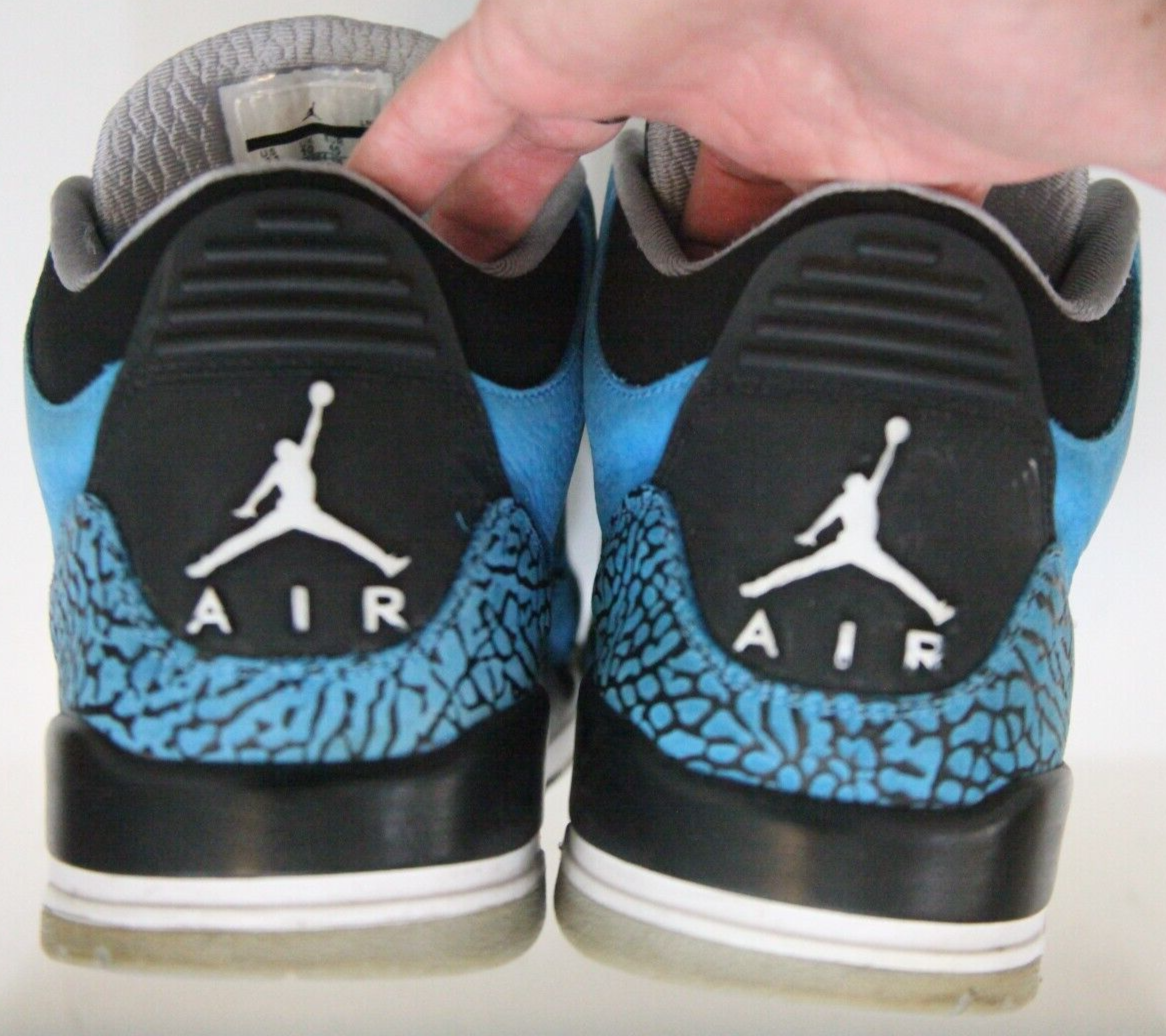 Nike Air Jordan 3 Retro Powder Blue size 11 136064-406 OG III