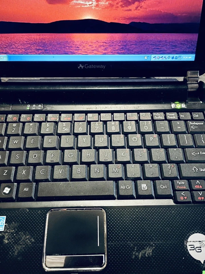 Gateway KAV60 Windows XP Intel Atom N270 1,6 GHz 150 GB HD Foto 4 de 4