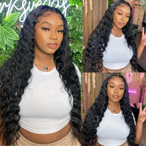 Glueless Wig Reay Human Hair 5×5 6x4 HD Lace Closure Wig 30 32 Inch Deep Wave - 第 12/12 張圖片