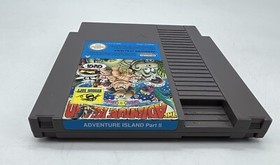 The Adventure Island Part II Two Nintendo NES Hudson Soft 1991 Italian Version