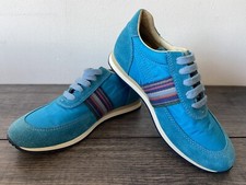 PAUL SMITH JUNIOR BOYS TURQUOISE MOOG TRAINERS SIZE UK 12 / EU 30 BRAND NEW