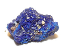 Micromount - Chessylite Chessy Les Mines - France minéraux collection rare refA6