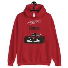 F1 Legend Driver Michael Schumacher F2002 Race Car Unisex Hoodie
