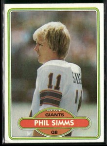 1980 Topps #225 Phil Simms