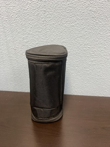 Black & Gray Camera Lens Case Nylon Universal 6.5Hx3.8W (4" Inside) Case Logic - Picture 2 of 9