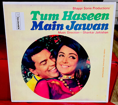 TUM HASEEN MAIN JAWAN-MUSIC-SHANKAR JAIKISHAN-BOLLYWOOD LP RECORD.EMI/DYNATONE .