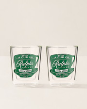 Ralph  s Coffee Latte Coffee Espresso Cup Set of 2