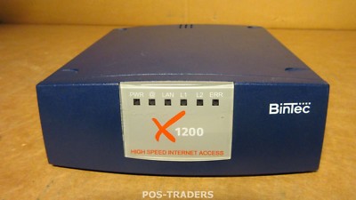 BinTec X1200 High Speed Internet Access ISDN-Multiprotocol Router EXCL PSU