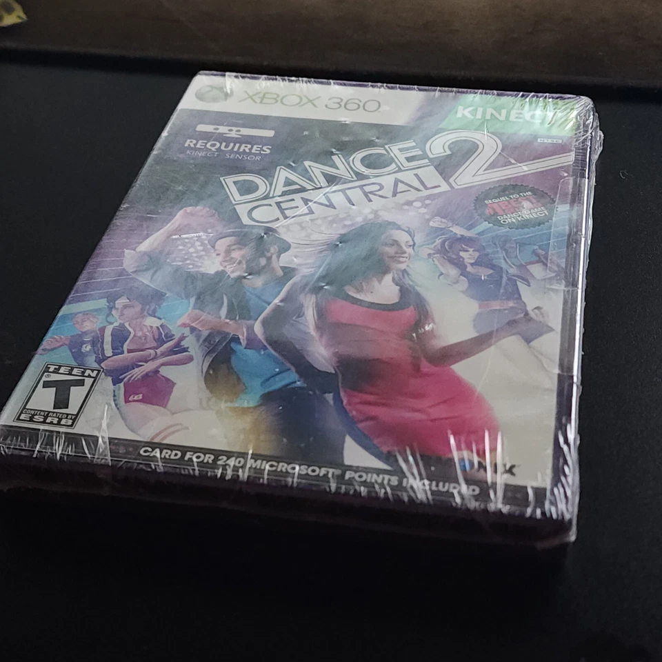 Dance Central 2 Xbox 360 - New, Sealed, Wrapped, Not Y-FOLD (Slight Seal Damage) - Image 2 of 4