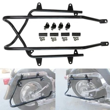 Hard Saddlebags Conversion Bracket Mount Kit w/Hardware For Harley Softail Model