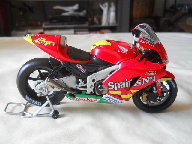 Minichamps 1/12 Honda #24 Team Spain's No 1 | eBay